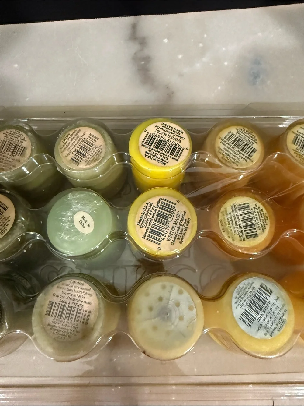 Lot of 16 Vintage Assorted Yankee Candle Votive Sampler 1.75oz  2 Other